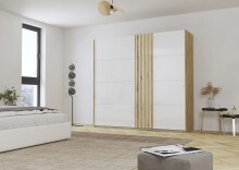 Schwebetürenschrank >Mosbach< in Glas...