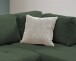 Polsterecke >Allin< Bettfunktion, moosgrün / silber, Cord - 250x66x190cm (BxHxT)