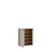 Kommode >KENDRAY< in Mauvelle Eiche Dekor / Sand - 83,7x98,3x34,9cm (BxHxT)