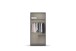 Drehtürenschrank >Butte< in Eiche Artisan Dekor / grau - 91x197x55 (BxHxT)
