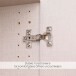 Drehtürenschrank >Butte< in Eiche Artisan Dekor / grau - 136x197x55 (BxHxT)