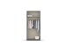 Drehtürenschrank >Butte< in Eiche Artisan Dekor / grau - 91x197x54 (BxHxT)