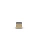 Nachttisch >Butte< in Eiche Artisan Dekor / grau metallic - 40x36x40 (BxHxT)