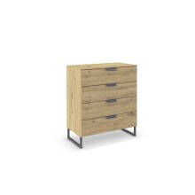 Schubkastenkommode >Aditio Box< in Eiche Artisan...