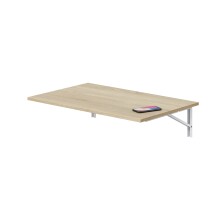 Klapptisch >Wandklapptisch< in Canadian Eiche Dekor - 78x21x50 (BxHxT)