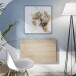 Klapptisch >Wandklapptisch< in Canadian Eiche Dekor - 78x21x50 (BxHxT)