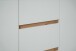 Sideboard >Lindenau< in Dekor Artisan Eiche/weiß hochglanz - 116,3x88x40 (BxHxT)
