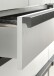 Falttürenschrank >OXFORD< in WEISS mit Schubladen - 200x236x58cm (BxHxT)