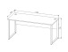 Schreibtisch >Memphis< in Artisan Eiche Dekor / schwarz - 170x77x73 (BxHxT)