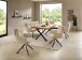 Armlehnstuhl >Sofia< (1stk) drehbar, in beige / schwarz - 60x93x67 (BxHxT)