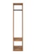 Kompaktgarderobe >Max< in Dekor Artisan Oak - 37x175x33cm (BxHxT)