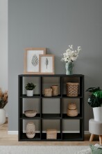 Regal >Max< in anthrazit - 107x107x33cm (BxHxT)
