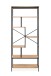 Regal >Trelleborg< in Dekor Artisan Oak / schwarz - 75x180,5x30 (BxHxT)