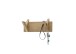 Garderoben-Set >BANTRY< (4-tlg.) in Eiche, Massivholz - 110x170x36cm (BxHxT)