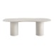Esstisch >Maranola< in Hellgrau, MDF, Zement - 240x76x96cm (BxHxT)
