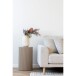 Beistelltisch >Farense< in Beige / Grau, MDF - 50x30cm (HxD)