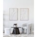 Sessel >Monroe< in Beige, Polyester - 58x74x55cm (BxHxT)