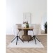 Drehstuhl >Cordoba< (2er-Set) in Hellgrau, Stahl, Stoff - 61x95x61cm (BxHxT)