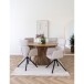 Drehstuhl >Cordoba< (2er-Set) in Hellgrau, Stahl, Stoff - 61x95x61cm (BxHxT)