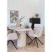 Drehstuhl >Cordoba< (2er-Set) in Hellgrau, Stahl, Stoff - 61x95x61cm (BxHxT)