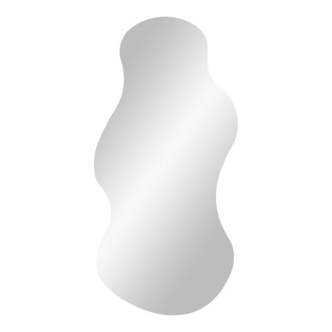 Spiegel >Palermo< organische Form - 40x80x0,5cm (BxHxT)