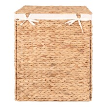 Wäschekorb >Passo< in Braun - 43x55x32 (BxHxT)