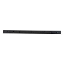 Garderobenhaken >Vita< in Schwarz, Stahl - 4x4x70cm...