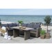 Dekoschale >Rio< in Teak, Massivholz - 30x10x30cm (BxHxT)