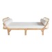 Daybed >Teramo< in Natur, Rattan - 99x75x220cm (BxHxT)
