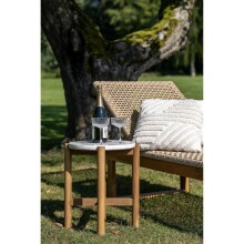 Gartentisch >Terracina< in Akazie / Weiß,...
