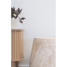 Gartentisch >Bonn< in Fibreclay, natur - 47,5x41x47,5 (BxHxT)