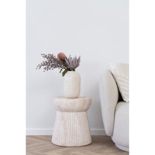 Gartentisch >Bonn< in Fibreclay natur, 95% MgO, 5%...