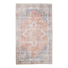 Teppich >Havanna< in Blau / Orange,...