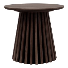 Beistelltisch >Osaka< in Eiche geräuchert, furniert, MDF - 50x45x50x50 (BxHxTxD)