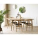 Kulissen-Esstisch >Darwin< (ausziehbar) in Eiche, MDF furniert - 180/230x75x90cm (BxHxT)