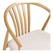 Esszimmerstuhl >Agustin< (1 stk) in Eiche natur, Massivholz - 57x78x54cm (BxHxT)