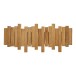 Garderobenleiste >Caltra< in Eiche, Massivholz - 40x18x3cm (BxHxT)
