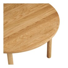 Couchtisch >Jena< in Eiche, Massivholz - 40x70cm (HxD)