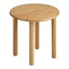 Beistelltisch >Jena< in Eiche, Massivholz - 40x40cm (HxD)