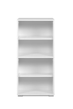 Regal >Fyn<  Weiss oder Artisan Eiche Dekor -...