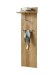 Garderoben-Set >Anacortes< (2-teilig) Paneel + Kommode, in Eiche - 42x180x35 (BxHxT)