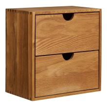 Hängeschrank >Townsville< in Eiche, Massivholz...