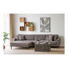Hängeregal >Townsville< in Eiche, Massivholz - 30x30x18cm (BxHxT)