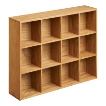 Hängeregal >Soria< in Eiche, MDF, furniert -...