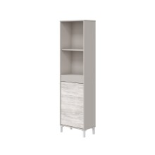 Wohnzimmer-Set >VANYA< (2-tlg.) in Kaschmir / Velho Weiß - 78x134x33 (BxHxT)