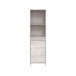 Wohnzimmer-Set >VANYA< (2-tlg.) in Kaschmir / Velho Weiß - 78x134x33 (BxHxT)