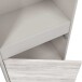 Wohnzimmer-Set >VANYA< (2-tlg.) in Kaschmir / Velho Weiß - 78x134x33 (BxHxT)