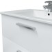 Waschtisch-Set >ECO KIT< in Weiß glänzend - 80x50x45 (BxHxT)