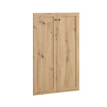 Türfront >TREVONE< (2er-Set) in Artisan Eiche Dekor - 69,9x108,5x1,5cm (BxHxT)