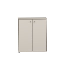 Kommode >TEMPRA2< in Sand - 73,7x85,5x34,8cm (BxHxT)